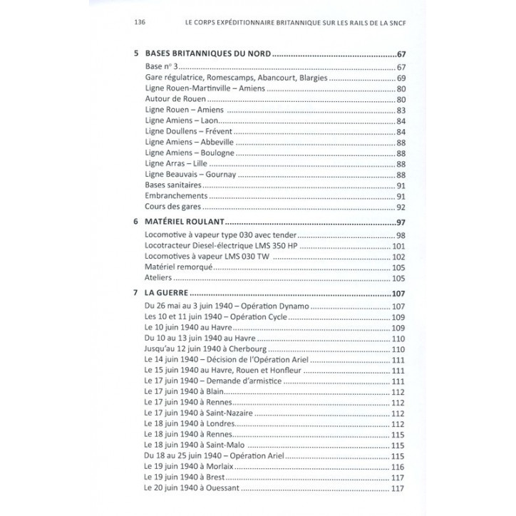 LE CORPS EXPEDITIONNAIRE BRITANNIQUE SUR LES RAILS DE LA SNCF 1939-1940