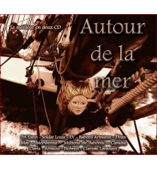 CD AUTOUR DE LA MER - Compilation Double CD