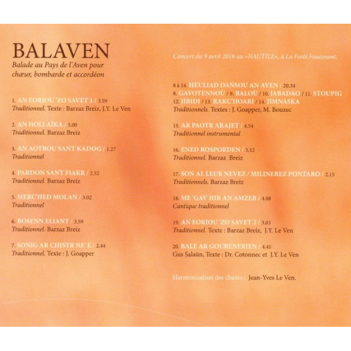 CD BALAVEN - Balade au pays de l'Aven