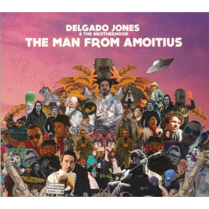 CD DELGADO JONES & THE BROTHERHOOD - The man from amoitius