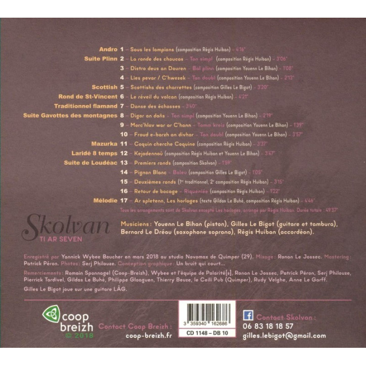 CD SKOLVAN - Ti ar Seven