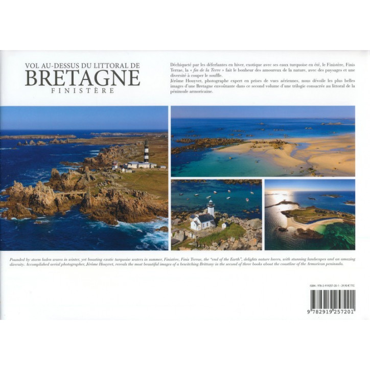 VOL AU-DESSUS DU LITTORAL DE BRETAGNE - FINISTÈRE