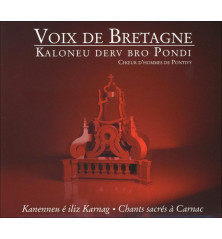 CD CHOEURS D'HOMMES DE BRETAGNE - Voix de Bretagne chant sacré de Bretagne