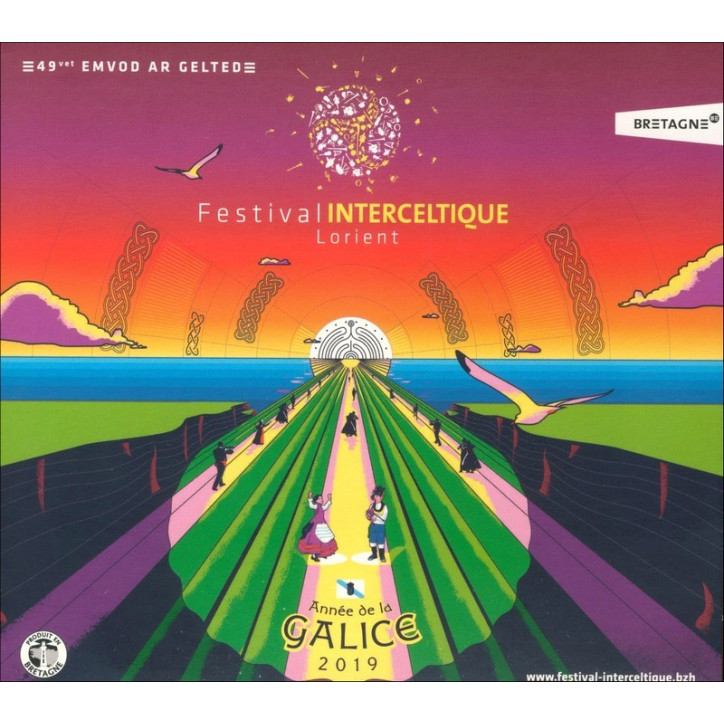 CD COMPILATION FESTIVAL INTERCELTIQUE 2019