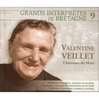 CD VALENTINE VEILLET - CHANTEUSE DU MENÉ