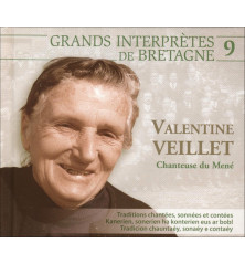 CD VALENTINE VEILLET - CHANTEUSE DU MENÉ