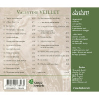 CD VALENTINE VEILLET - CHANTEUSE DU MENÉ