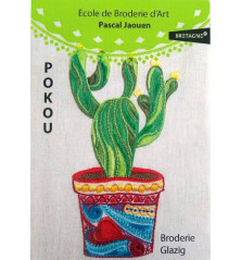 POKOU - CACTUS COFFRET DE BRODERIE GLAZIG