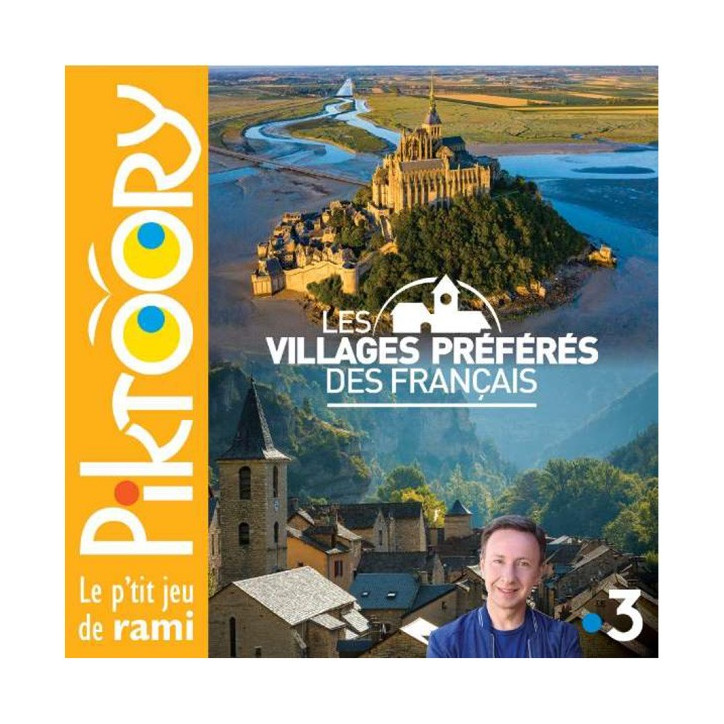 JEU DE CARTES : LES VILLAGES PRÉFÉRÉS DES FRANÇAIS - Piktoory