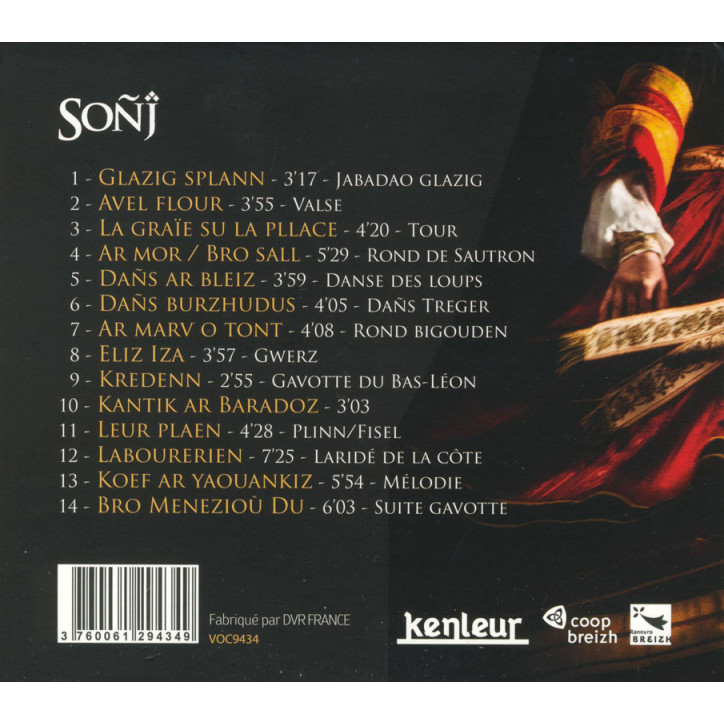 CD SOÑJ - L'album live du spectacle