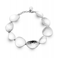 BRACELET "GALET" en argent