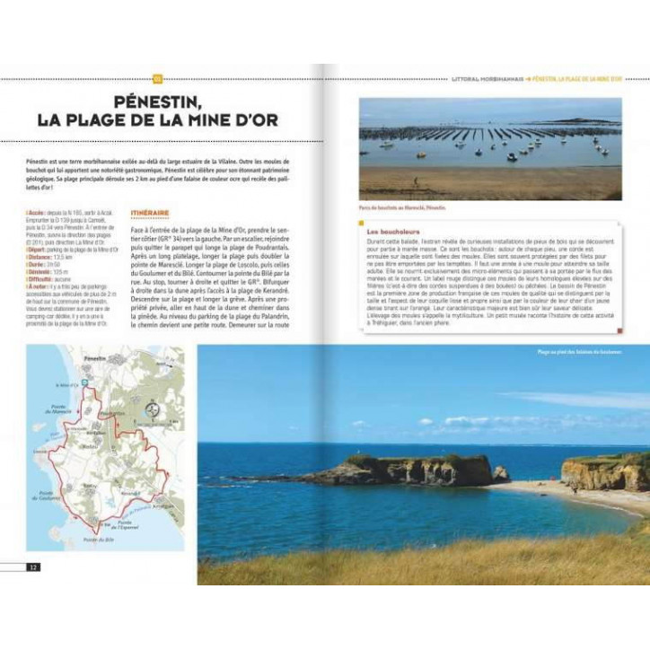 BRETAGNE, LES PLUS BELLES RANDONNÉES -  Volume 1