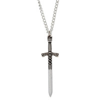 PENDENTIF ÉPÉE EXCALIBUR, avec chaîne