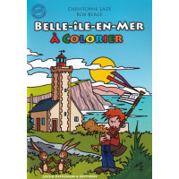 BELLE-ÎLE-EN-MER À COLORIER - Tome 1