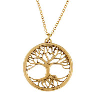 PENDENTIF EN BRONZE Arbre de vie