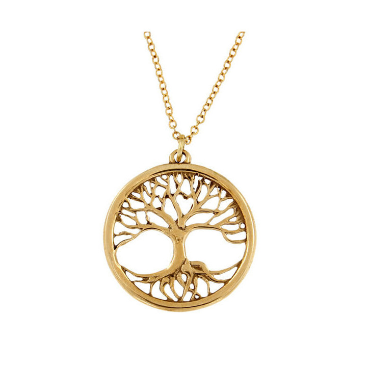 PENDENTIF EN BRONZE Arbre de vie