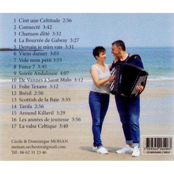 CD CÉCILE ET DOMINIQUE MOISAN - Celte Attitude