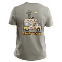 TEE-SHIRT Camping Ker - A l'Aise Breizh