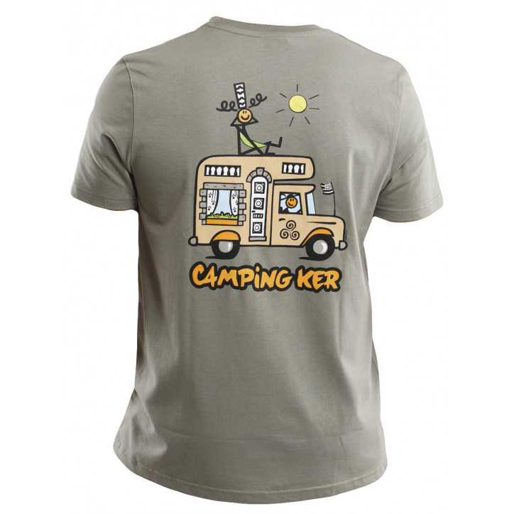 TEE-SHIRT Camping Ker - A l'Aise Breizh