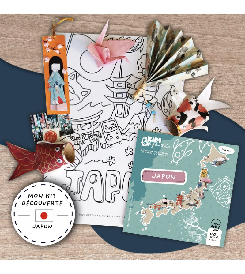 Japon Mon Carnet de Voyage: Journal pour Enfants à Remplir pour Raconter  son Voyage | + 60 pages en Couleurs à Compléter (French Edition)
