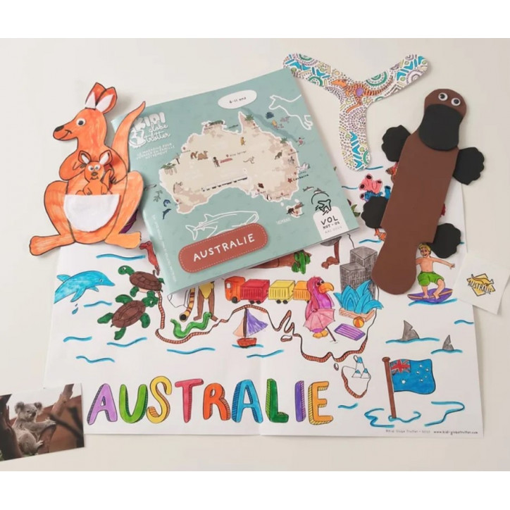 COFFRET VOYAGE, AUSTRALIE - Activités créatives