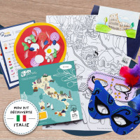 COFFRET VOYAGE, ITALIE - Activités créatives