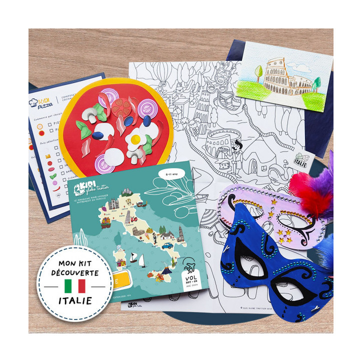 COFFRET VOYAGE, ITALIE - Activités créatives