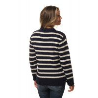 PULL MARINIÈRE - Bleu marine (femme)