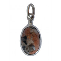 PENDENTIF Goutte Granit Rose - Toulhoat