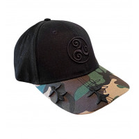 CASQUETTE Noire / Camouflage