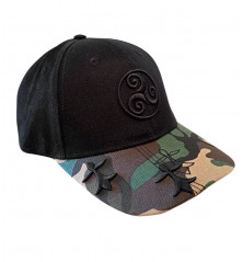 CASQUETTE Noire / Camouflage