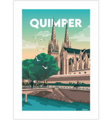 AFFICHE, Quimper (30 x 40 cm)