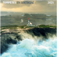 CALENDRIER 2025 - Tempêtes en Bretagne