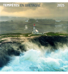 CALENDRIER 2025 - Tempêtes en Bretagne