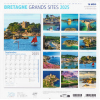 CALENDRIER 2023 - Grands Sites de Bretagne