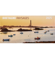 CALENDRIER 2025 - Paysages de Bretagne (15 x 30cm)