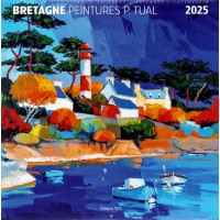 CALENDRIER 2025 - Bretagne, Peintures de Pierrick Tual