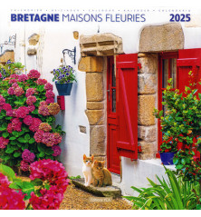 CALENDRIER 2025 - Maisons fleuries, Bretagne