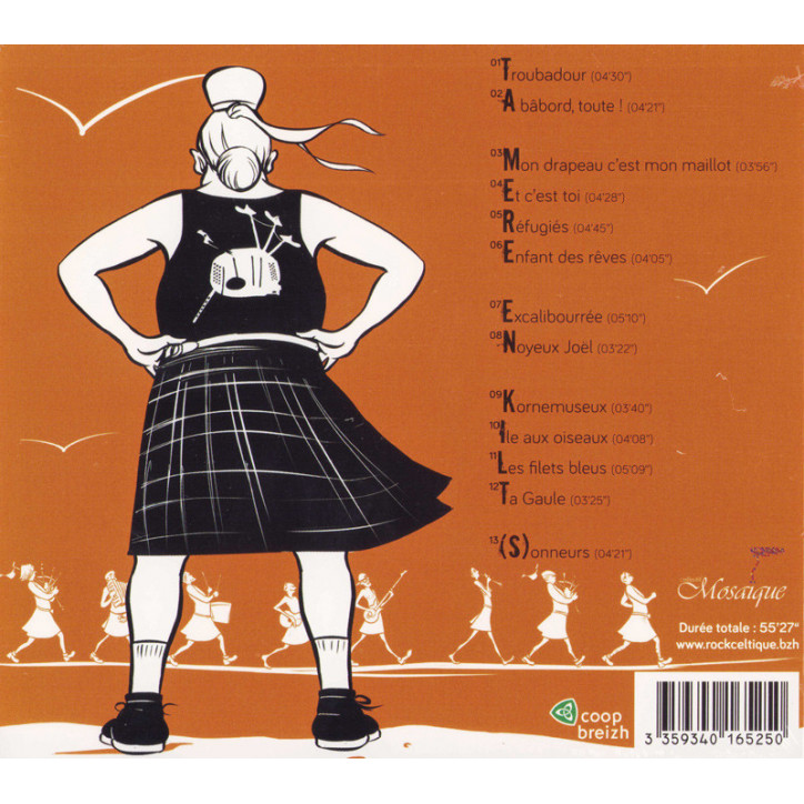 CD LES VRILLÉS - Ta mère en kilt