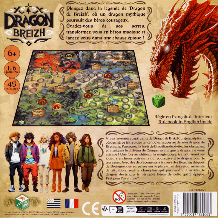 DRAGON DE BREIZH - Jeu de plateau