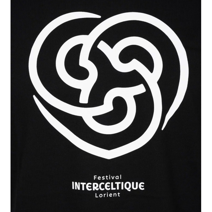 TEE-SHIRT officiel du Festival Interceltique (Noir - Armor Lux)