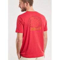 TEE-SHIRT officiel du Festival Interceltique 2024 (Rouge - Armor Lux)