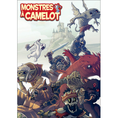 MONSTRES À CAMELOT - Jeu de cartes